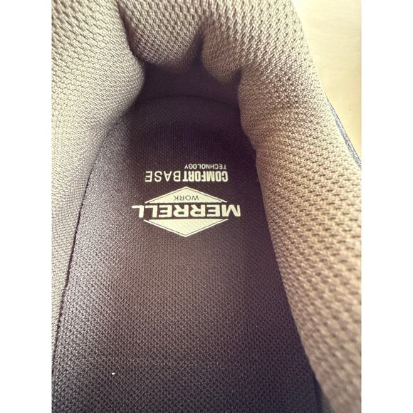 Merrell Siren Safety Work Shoe Women's 11M Alloy Toe EH Leather Brindle J099322 - Picture 9 of 12